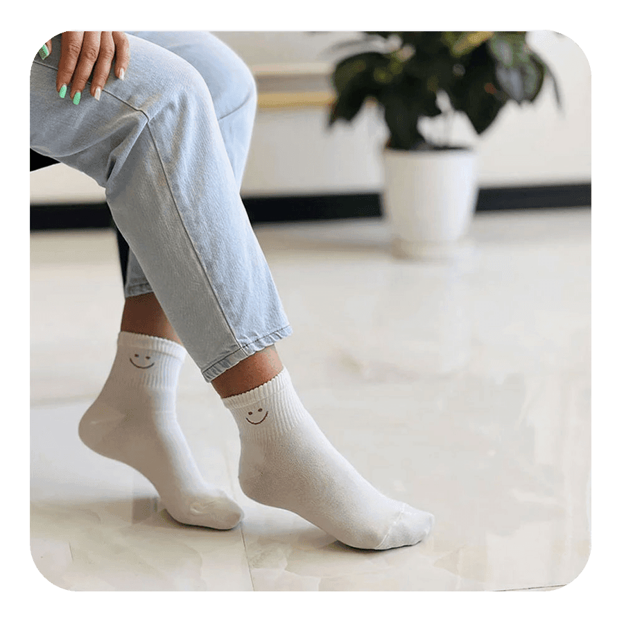 جوراب زنانه نیم ساق