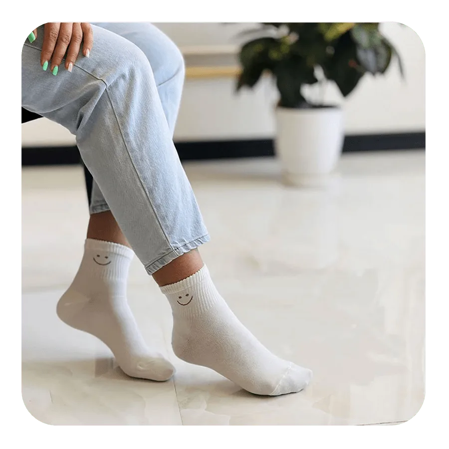 جوراب زنانه نیم ساق